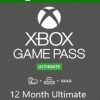 Buy 12 Month Xbox Game Pass Ultimate Xbox One / PC (Xbox Live)