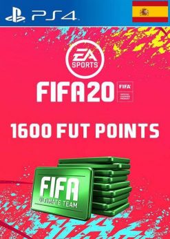 Купить 1600 очков FIFA 20 Ultimate Team Points PS4 (Испания) (PlayStation Network)
