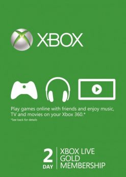 Buy 2 Day Xbox Live Gold Trial Membership (Xbox One/360) (Xbox Live)