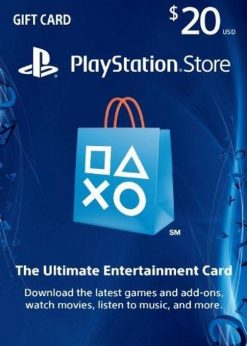 Купить $20 Подарочная карта PlayStation Store - код PS Vita/PS3/PS4 (PlayStation Network)
