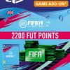 Купить 2200 очков FIFA 19 PS4 PSN код - британская учетная запись (PlayStation Network)