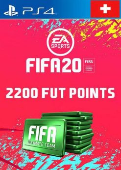 Купить 2200 очков FIFA 20 Ultimate Team Points PS4 (Швейцария) (PlayStation Network)