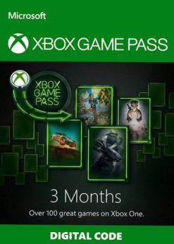 Buy 3 Month Xbox Game Pass Trial Xbox One (Xbox Live)