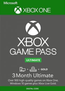 Купить 3 месяца Xbox Game Pass Ultimate Xbox One / PC (Xbox Live)
