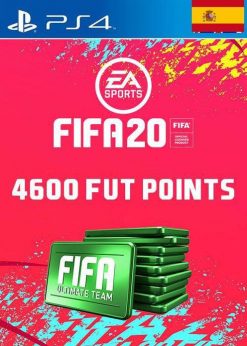 Купить 4600 очков FIFA 20 Ultimate Team Points PS4 (Испания) (PlayStation Network)