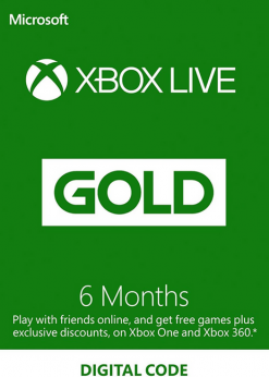 Buy 6 Month Xbox Live Gold Membership (EU) (Xbox Live)