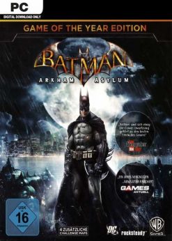 Buy Batman Arkham Asylum GOTY PC (EU) (Steam)