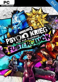 Buy Borderlands 3: Psycho Krieg and the Fantastic Fustercluck PC - DLC (Steam) (Steam)