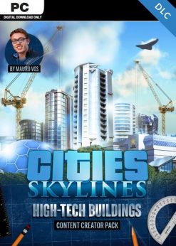 Buy Cities Skylines - Content Creator Pack High-Tech Buildings DLC (Steam)