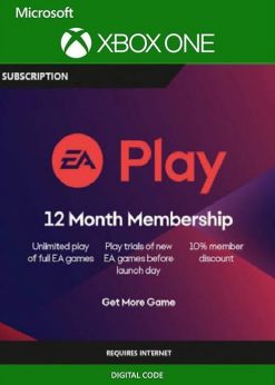 Купить EA Play (EA Access) - 12-месячная подписка Xbox One (Xbox Live)