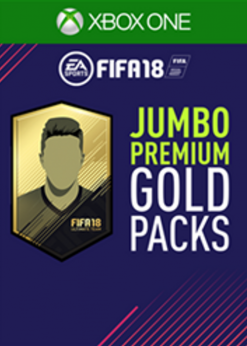 Buy FIFA 18 (Xbox One) - 5 Jumbo Premium Gold Packs DLC (Xbox Live)