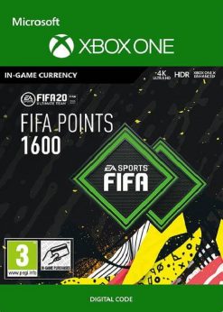 Buy FIFA 20 - 1600 FUT Points Xbox One (WW) (Xbox Live)