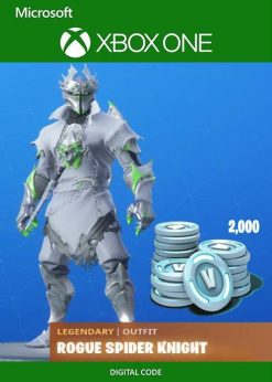 Buy Fortnite: Legendary Rogue Spider Knight Outfit + 2000 V-Bucks Bundle Xbox One (Xbox Live)