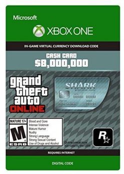 Buy GTA V 5 Megalodon Shark Cash Card - Xbox One Digital Code (Xbox Live)