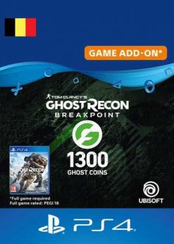 Buy Ghost Recon Breakpoint - 1300 Ghost Coins PS4 (Belgium) (PlayStation Network)