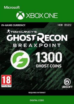 Buy Ghost Recon Breakpoint: 1300 Ghost Coins Xbox One (Xbox Live)