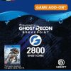 Купить Ghost Recon Breakpoint - 2800 Ghost Coins PS4 (Бельгия) (PlayStation Network)
