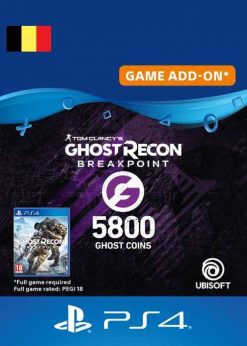 Buy Ghost Recon Breakpoint - 5800 Ghost Coins PS4 (Belgium) (PlayStation Network)