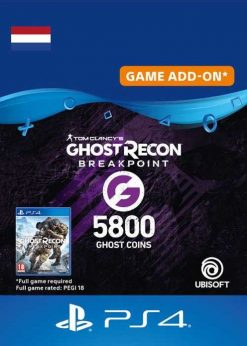 Buy Ghost Recon Breakpoint - 5800 Ghost Coins PS4 (Netherlands) (PlayStation Network)