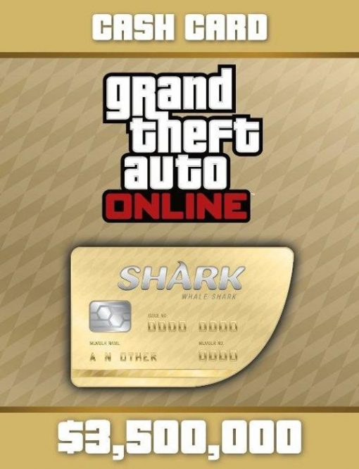 Buy Grand Theft Auto Online (GTA V 5): Whale Shark Cash Card PC (Rockstar Games Launcher)