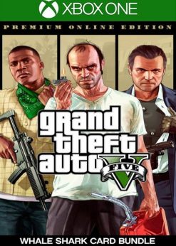 Buy Grand Theft Auto V 5 Premium Online Edition & Megalodon Shark Card Bundle Xbox One (EU) (Xbox Live)