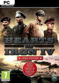 Buy Hearts of Iron IV Hero Edition PC (Steam)