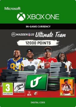 Купить Madden NFL 20 12000 MUT Points Xbox One (Xbox Live)