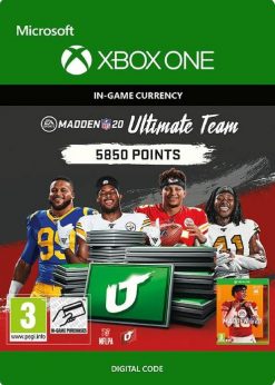 Купить Madden NFL 20 5850 MUT Points Xbox One (Xbox Live)