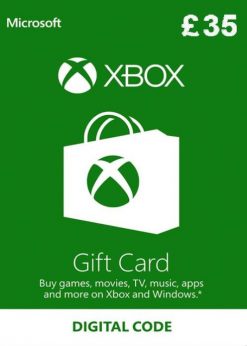 Buy Microsoft Gift Card - £35 (Xbox One/360) (Xbox Live)