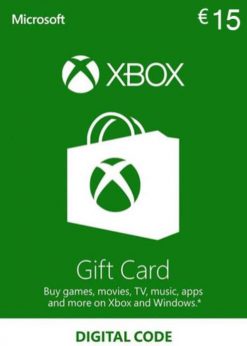 Купить Подарочная карта Microsoft - €15 EUR Xbox One/360 (Xbox Live)