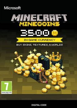Купить Minecraft: 3500 Minecoins EU (Сайт разработчика)