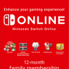 Купить Nintendo Switch онлайн 12 месяцев (365 дней) Семейный абонемент Switch (Nintendo)