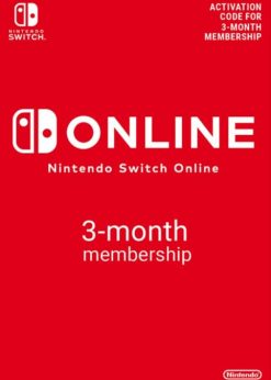 Buy Nintendo Switch Online 3 Month (90 Day) Membership Switch (EU) (Nintendo)