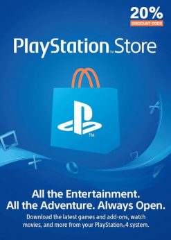Купить PSN 20% Скидка PS4 (США) (PlayStation Network)