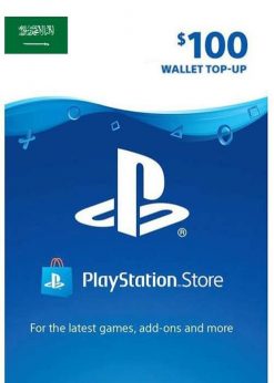 Buy PlayStation Network (PSN) Card - 100 USD (KSA) (PlayStation Network)