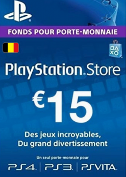 Buy PlayStation Network (PSN) Card - 15 EUR (Belgium) (PlayStation Network)