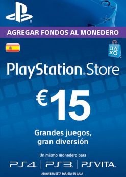 Buy PlayStation Network (PSN) Card - 15 EUR (Spain) (PlayStation Network)