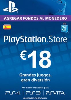 Buy PlayStation Network (PSN) Card - 18 EUR (Spain) (PlayStation Network)