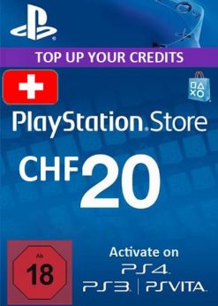 Buy PlayStation Network (PSN) Card - 20 CHF (Switzerland) (PlayStation Network)