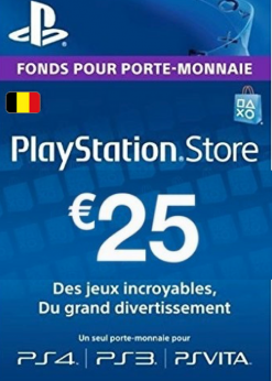 Buy PlayStation Network (PSN) Card - 25 EUR (Belgium) (PlayStation Network)