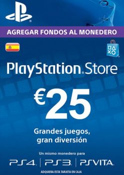 Buy PlayStation Network (PSN) Card - 25 EUR (Spain) (PlayStation Network)