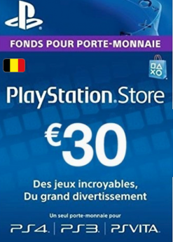 Buy PlayStation Network (PSN) Card - 30 EUR (Belgium) (PlayStation Network)
