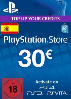 Buy PlayStation Network (PSN) Card - 30 EUR (Spain) (PlayStation Network)