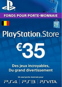 Buy PlayStation Network (PSN) Card - 35 EUR (Belgium) (PlayStation Network)