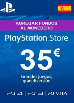 Buy PlayStation Network (PSN) Card - 35 EUR (Spain) (PlayStation Network)