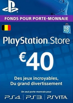 Buy PlayStation Network (PSN) Card - 40 EUR (Belgium) (PlayStation Network)
