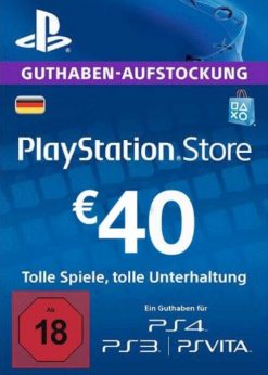 Купить карту PlayStation Network (PSN) - 40 EUR (Германия) (PlayStation Network)