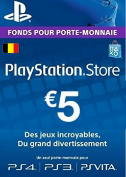 Buy PlayStation Network (PSN) Card - 5 EUR (Belgium) (PlayStation Network)
