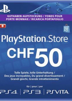 Buy PlayStation Network (PSN) Card - 50 CHF (Switzerland) (PlayStation Network)