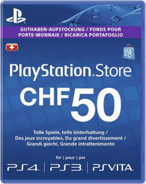 Buy PlayStation Network (PSN) Card - 50 CHF (Switzerland) (PlayStation Network)
